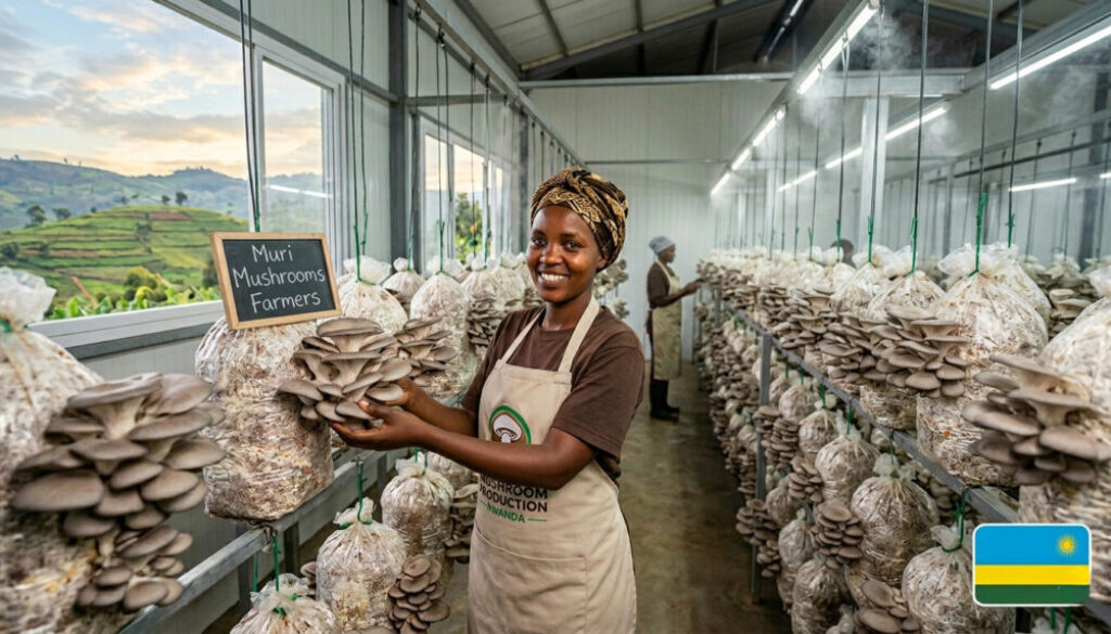 Why Rwanda Is Becoming Africa's Top Mushroom Producer | Miru Mushrooms