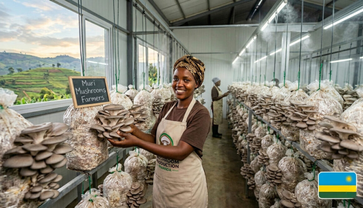 Why Rwanda Is Becoming Africa's Top Mushroom Producer | Miru Mushrooms